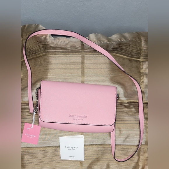 New With Tags. Kate Spade Blush Pink Crossbody Bag - Picture 3 of 6